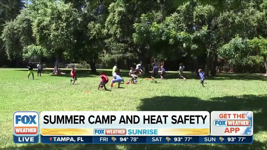 How camps keep kids safe during the heat and severe weather