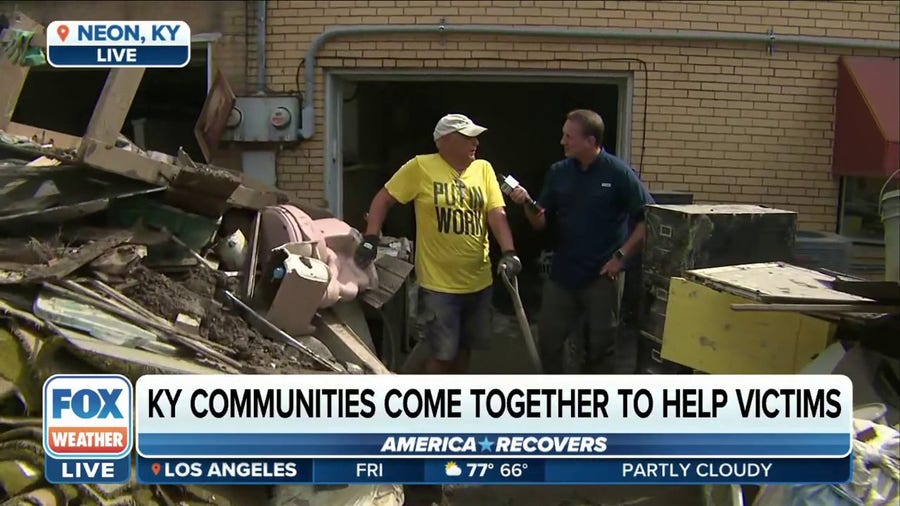 Man loses host of family belongings during historic Kentucky flooding