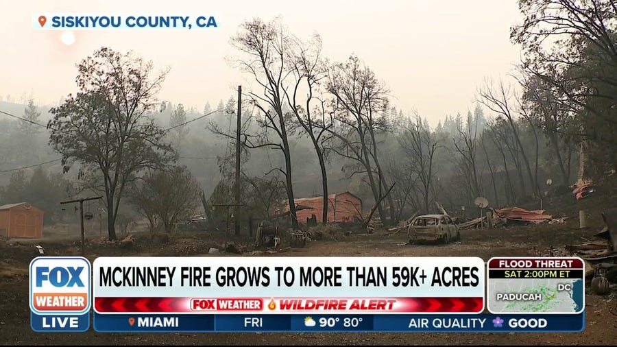 Scenes from the deadly McKinney Fire in California