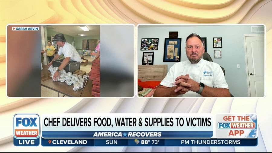 Kentucky chef delivering meals, supplies to victims of devastating flooding