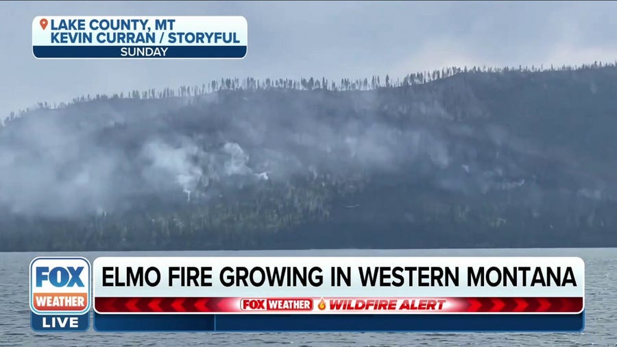 Elmo Fire in Montana grows to more than 21,000 acres