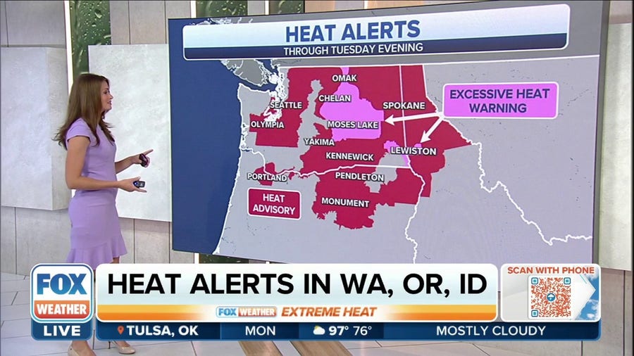 Pacific Northwest sees another heat wave to start off the week
