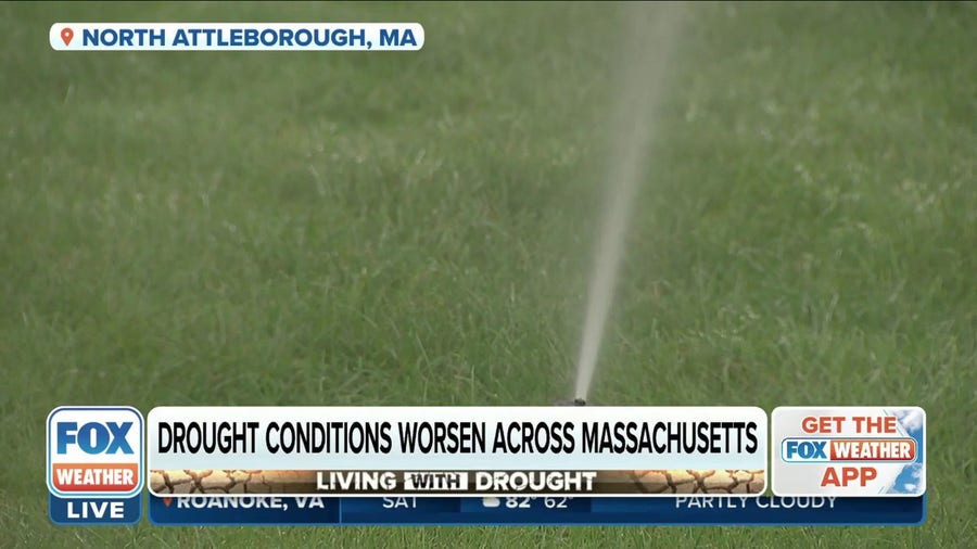 Massachusetts encourages water conservation due to drought