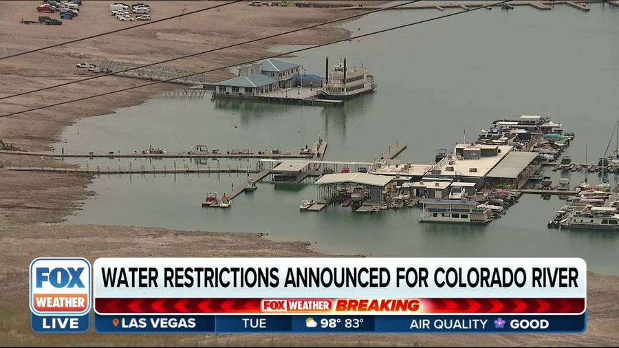 Unprecedented water restrictions announced for the Colorado River