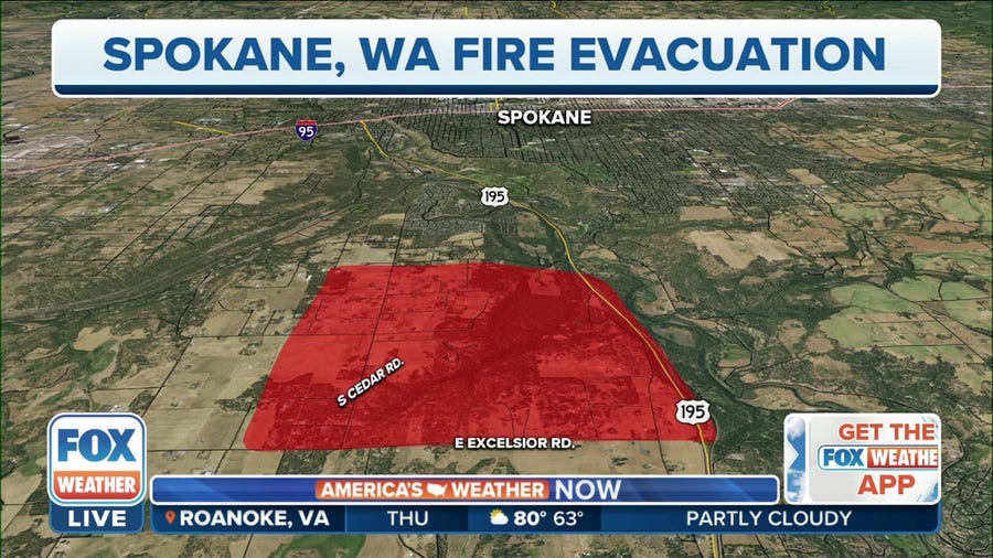 Brush fire in Washington state leads to evacuations
