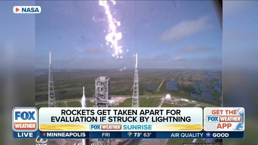 How ULA protects its rockets from lightning in Florida
