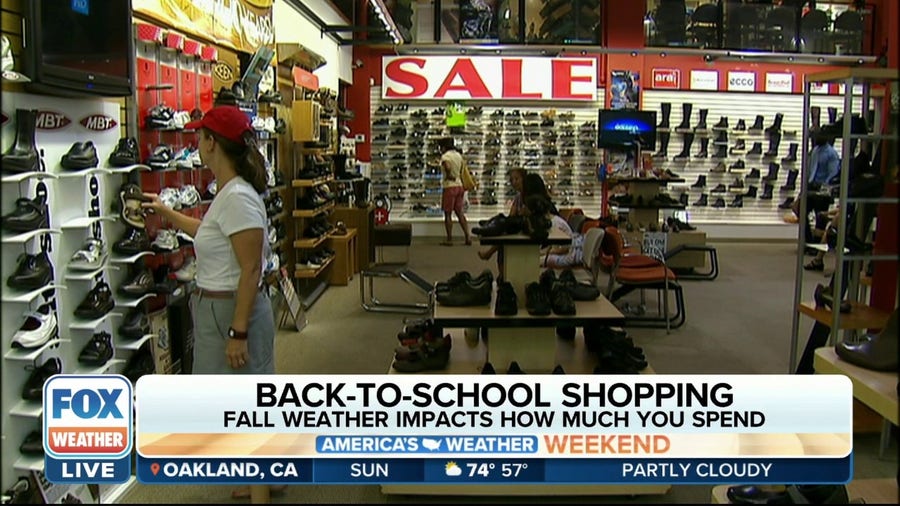 Fall weather could impact what you spend on back-to-school supplies