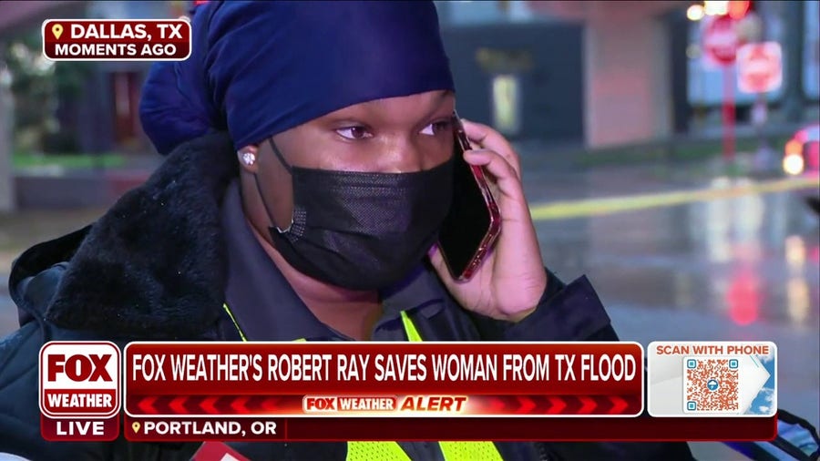 'A blessing from God actually': Woman thanks FOX Weather's Robert Ray for helping her from submerged car