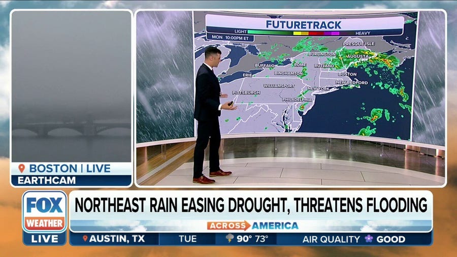 Drought-stricken Northeast welcomes rain