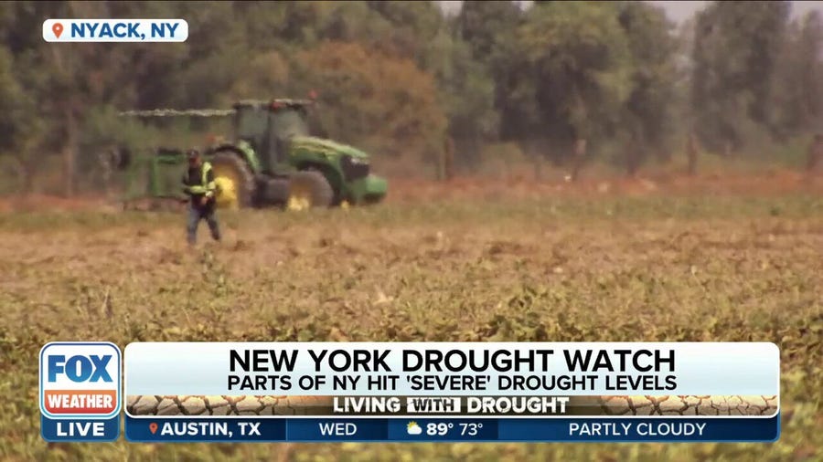 Much of New York experiencing 'abnormally dry' conditions