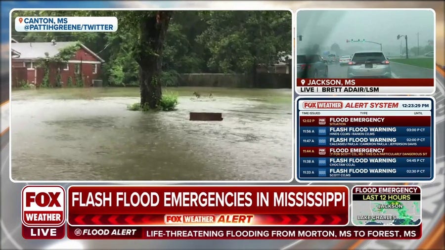 Jackson, MS Deputy Fire Chief: Firefighters on standby to respond in event of rescue calls