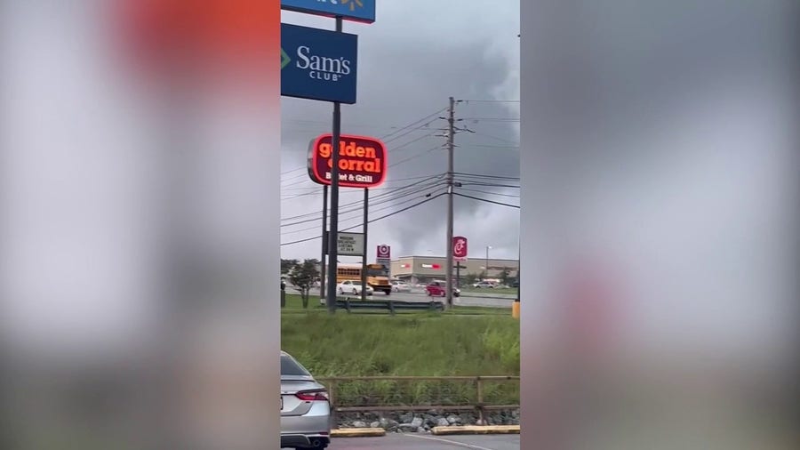 Watch: Possible tornado spotted near Hattiesburg, Mississippi