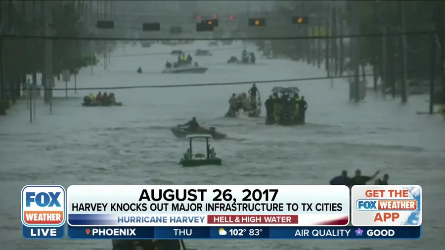 Looking back at key moments from Hurricane Harvey