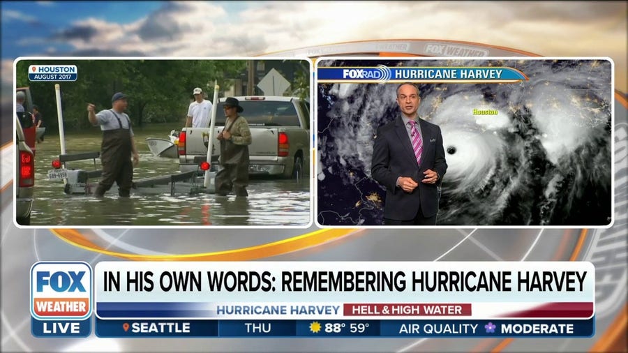 FOX 26 Houston meteorologist shares memories of Hurricane Harvey's landfall
