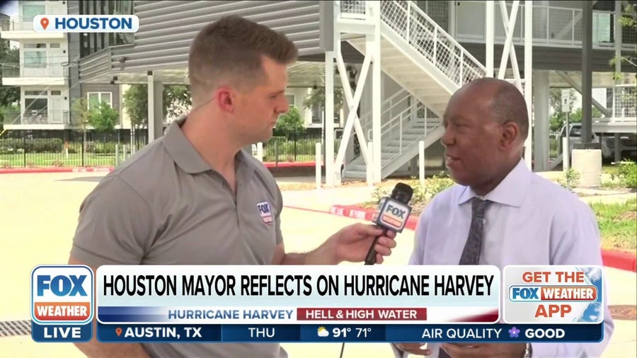 Mayor of Houston on recovering from Hurricane Harvey