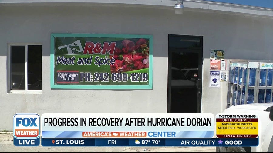 Bahamas businesses build back following Dorian destruction