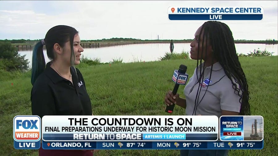 Final preparations underway at Kennedy Space Center for historic Artemis 1 launch on Monday