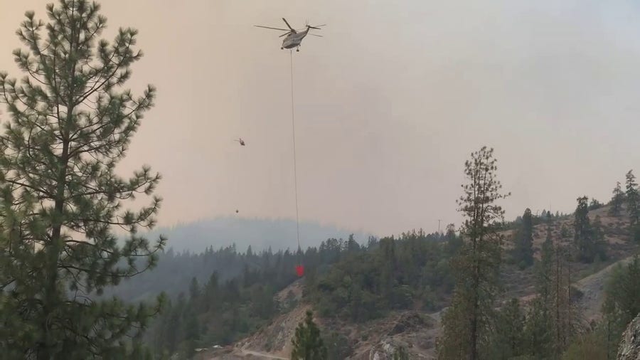 Watch: Oregon's Rum Creek Fire scorches more than 10,000 acres
