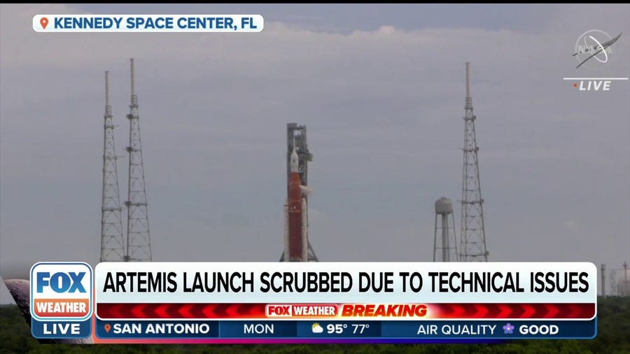 Artemis 1 launch scrubbed due to technical issues