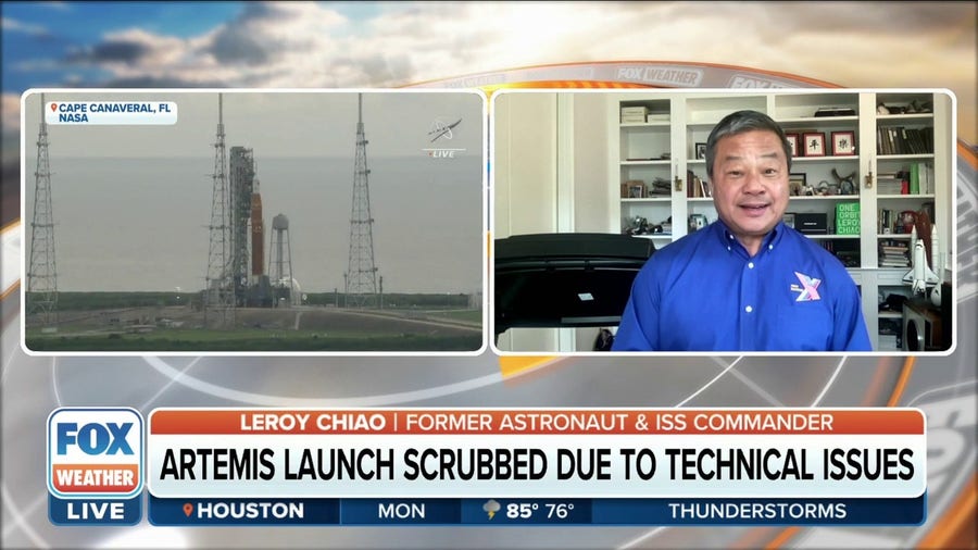 Former NASA astronaut: 'Very disappointing' to see Artemis 1 get scrubbed