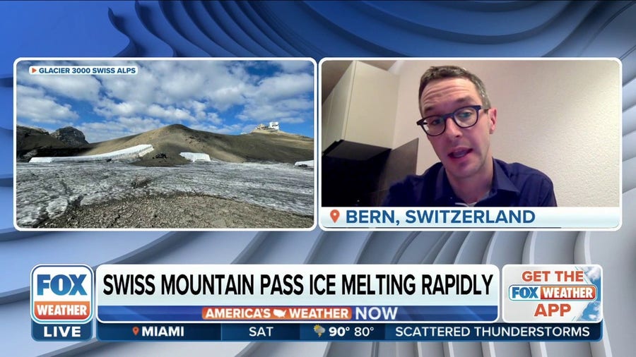 Switzerland mountain pass ice melting at rapid pace, may disappear in weeks