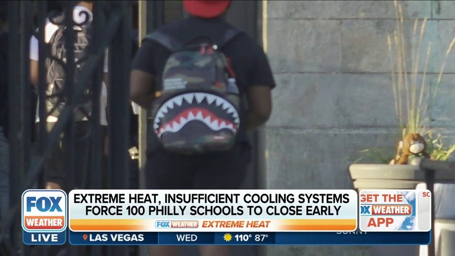 Extreme heat, insufficient cooling systems force 100 Philadelphia schools to close early