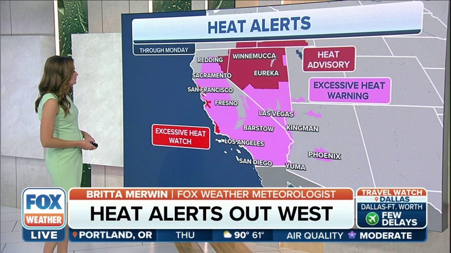 Prolonged heat wave takes over the West coast