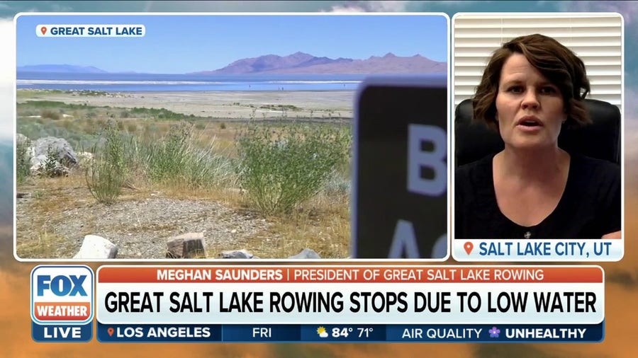 Great Salt Lake Rowing ends season due to low water levels