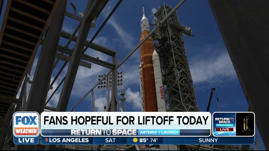 Fans hopeful of Artemis 1 liftoff on Saturday