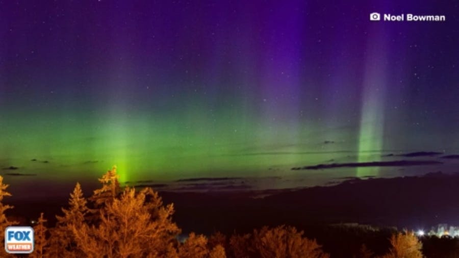 Watch: Dazzling Northern Lights display over Labor Day Weekend