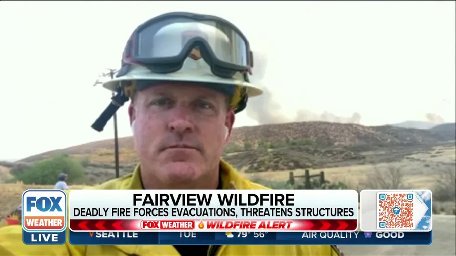 Fairview wildfire that kas killed two 'very challenging,' CAL FIRE chief says