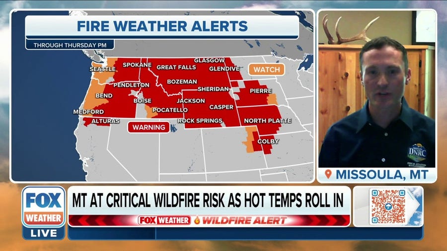 Montana sees wildfire threat grow during extreme heat