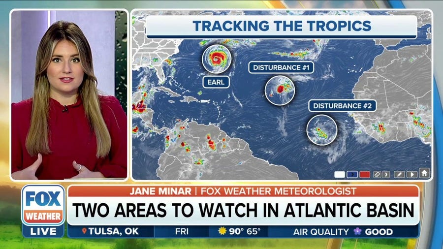 Monitoring two other areas to watch in the Atlantic 