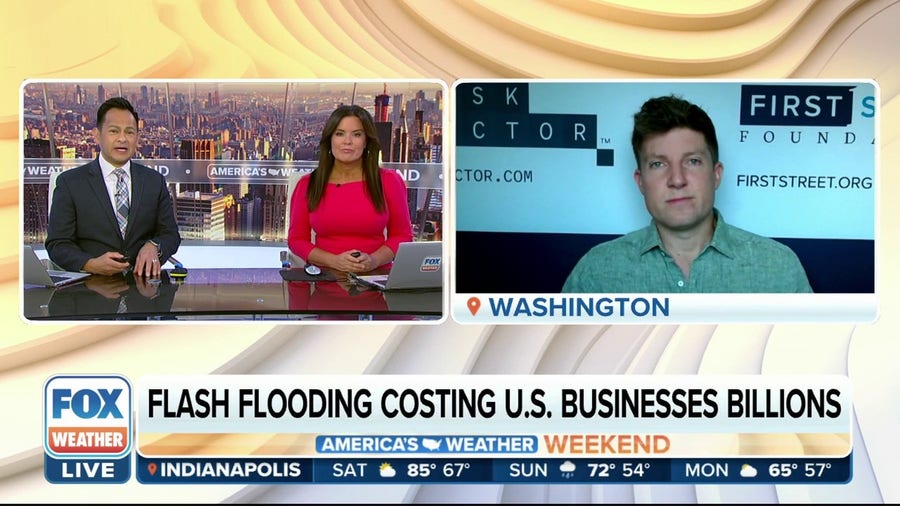 Floods projected to cost US businesses $49 billion, study finds