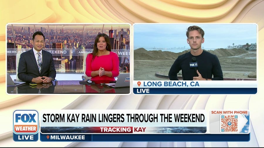 Kay brings High Surf Advisory, up to 9-foot waves along coast of Southern California