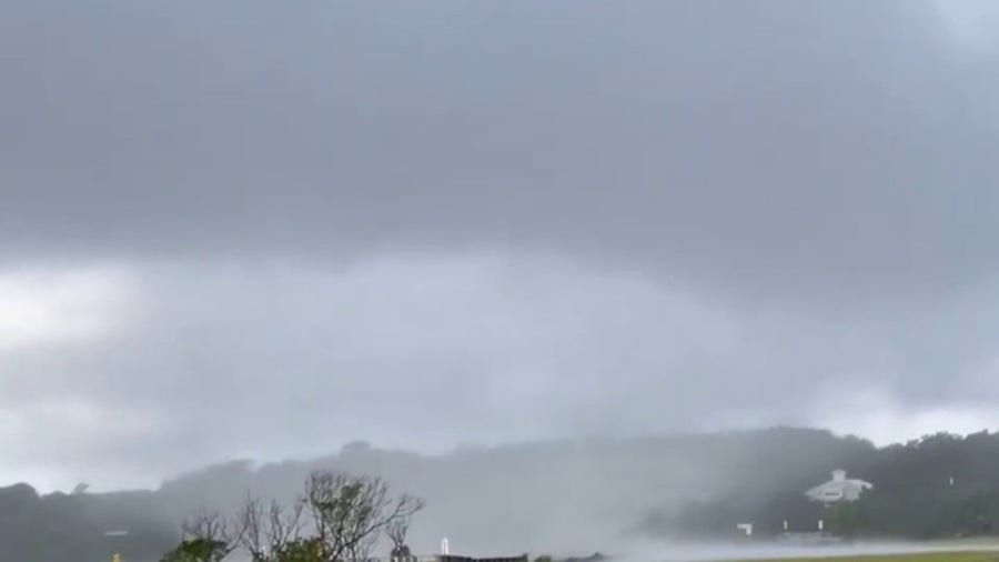 South Carolina waterspout caught on video