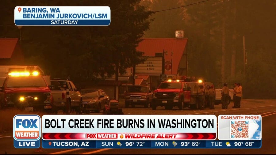 Fires rage across Pacific Northwest