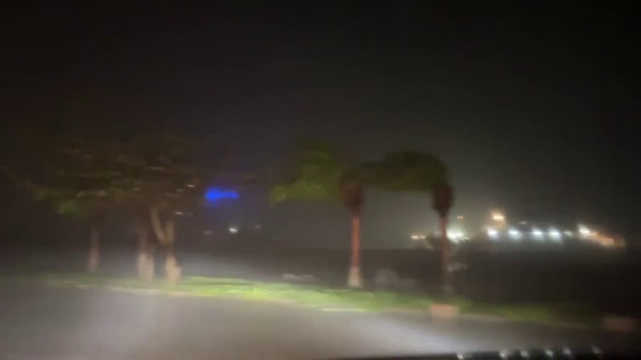 Typhoon Muifa hits Okinawa, Japan with fierce winds, heavy rain