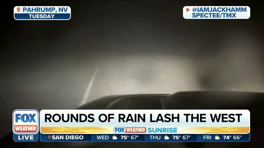 Severe weather blasts southern Nevada with heavy rain, strong winds