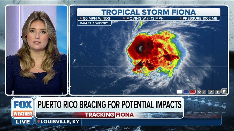 Tropical Storm Fiona: Puerto Rico bracing for potential impacts