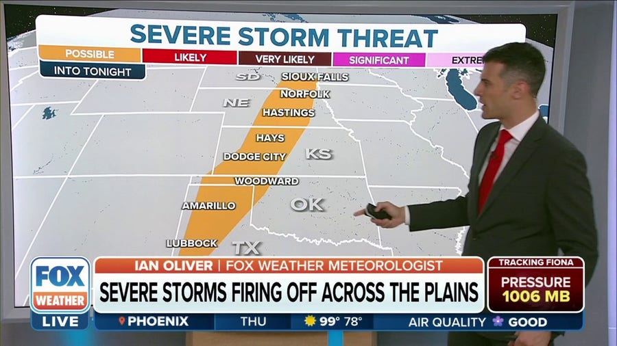 Severe Storms Possible In Central US On Thursday Night | Latest Weather ...