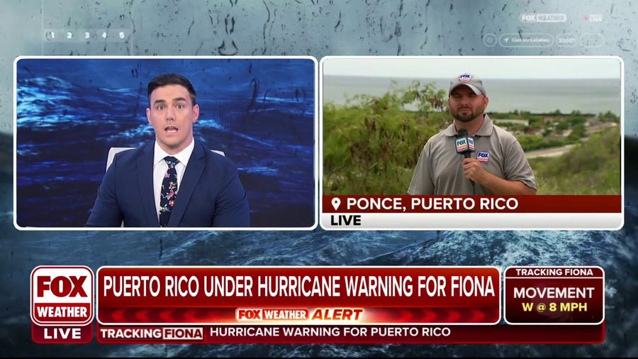 Puerto Rico bracing for Fiona's fury