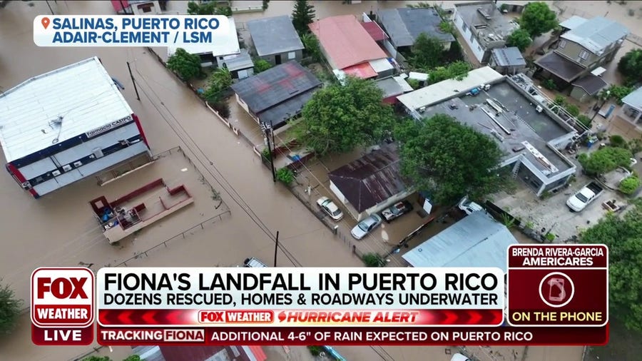 Hurricane Fiona disaster response underway in Puerto Rico