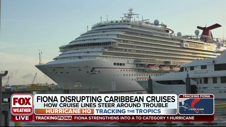 Fiona impacts cruise routes