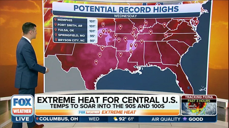 One more day of record heat for the Plains