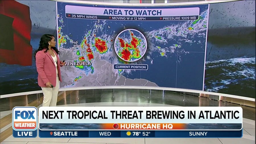 Tropical Disturbance brewing in Atlantic