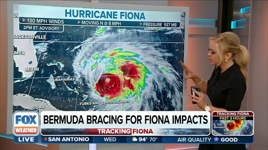 Hurricane Fiona expected to reach peak intensity by Thursday  