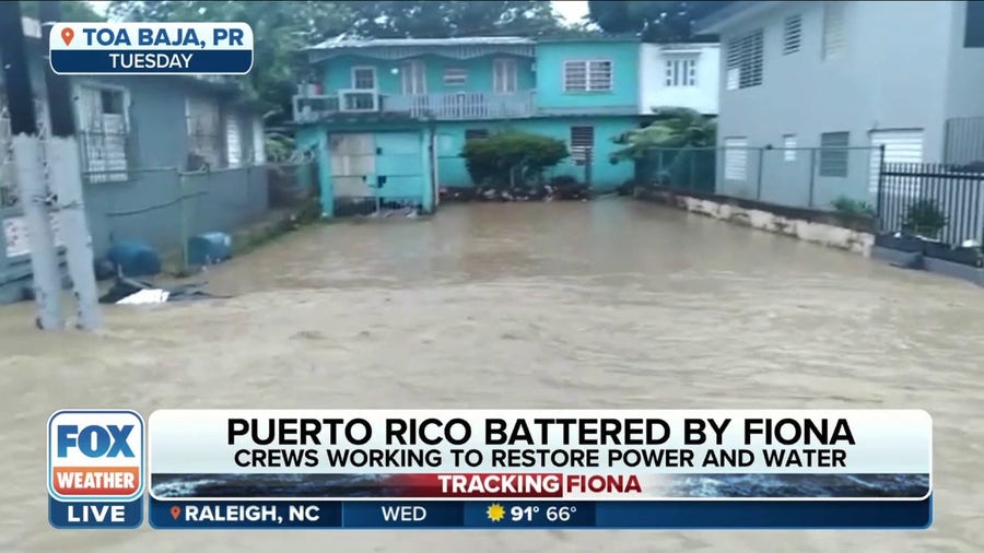 Puerto Rico still reeling from Hurricane Fiona