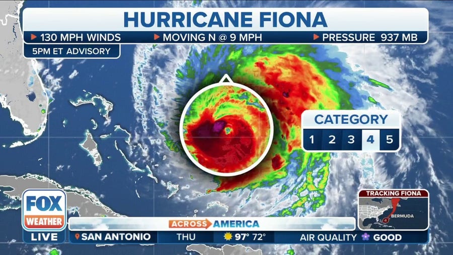 Hurricane Fiona remains Category 4 storm