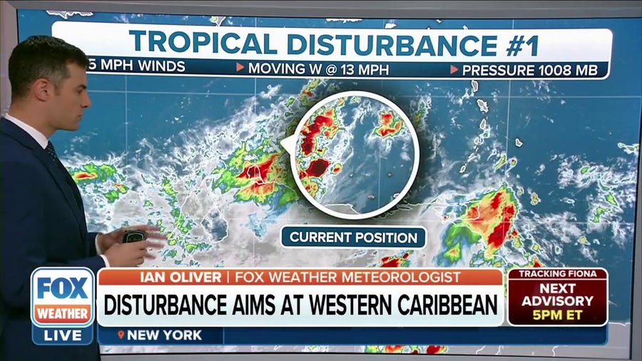 Tropical Disturbance is potentially threatening the Gulf Coast next week